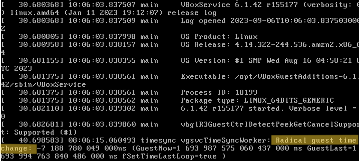 Wazuh guestTime error